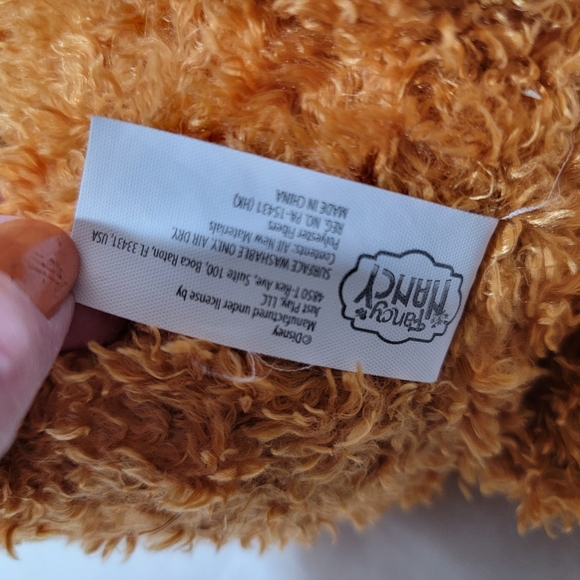 FANCY NANCY FRENCHY Puppy Dog plush 11" Barks Orange Brown Disney Junior Stuffed - Picture 10 of 11